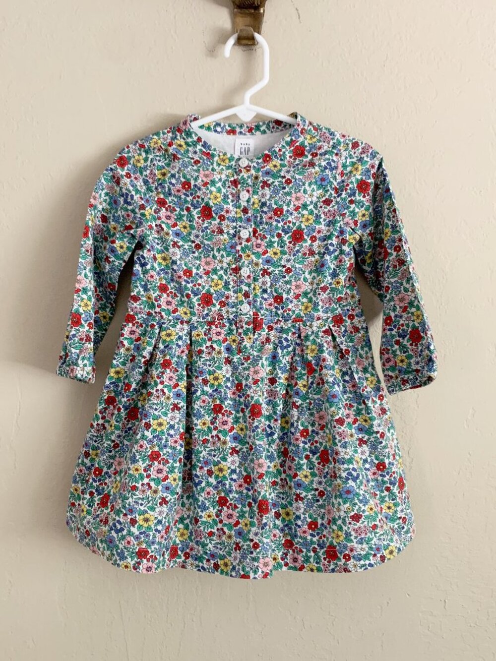 Baby Gap Floral Dress • 3 Years